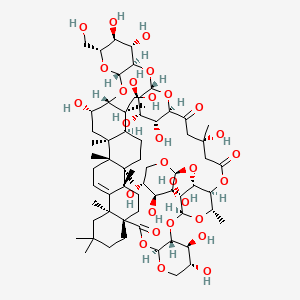 molecular formula C65H102O29 B1221803 Triterpenoid saponin tub 