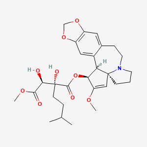 molecular formula C28H37NO9 B1221804 Isoharringtonine CAS No. 26833-86-3