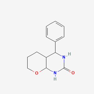 (4{R},4a{S},8a{S})-4-phenyloctahydro-2{H}-pyrano[2,3-{d}]pyrimidin-2-one