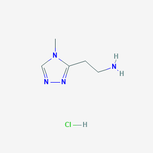 2-(4-Methyl-4H-1,2,4-triazol-3-yl)ethanamine hydrochloride