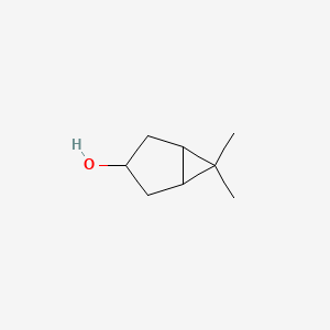 molecular formula C8H14O B12218235 6,6-Dimethylbicyclo[3.1.0]hexan-3-ol 