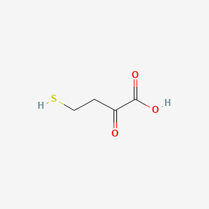 B1221824 2-Keto-4-mercaptobutyric acid CAS No. 4273-28-3