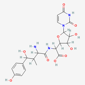 molecular formula C21H26N4O10 B1221831 Nikkomycin B CAS No. 74342-20-4