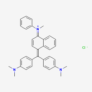 molecular formula C34H34ClN3 B1221837 Victoria blue 4R CAS No. 2185-87-7