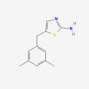 2-Thiazolamine, 5-[(3,5-dimethylphenyl)methyl]-