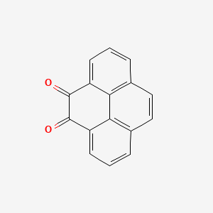 molecular formula C16H8O2 B1221838 芘-4,5-二酮 CAS No. 6217-22-7