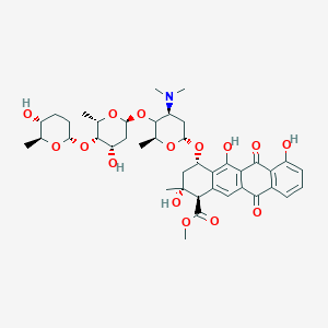 molecular formula C41H53NO15 B1221848 Auramycin E CAS No. 83753-72-4