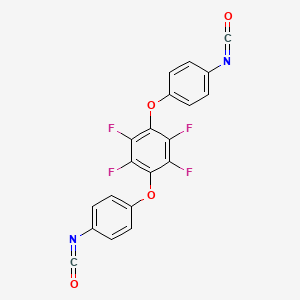 1,2,4,5-Tetrafluoro-3,6-bis(4-isocyanatophenoxy)benzene