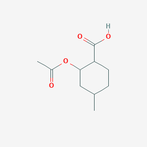 (1R,2R,4R)-2-Acetoxy-4-methylcyclohexanecarboxylic acid