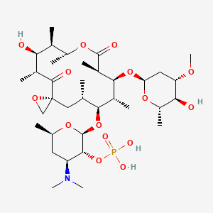 molecular formula C35H62NO15P B1221862 奥利霉素 2'-O-磷酸 