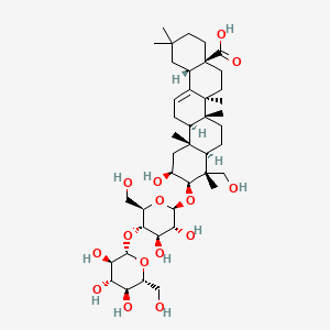 molecular formula C42H68O15 B1221868 海人藻素3-O-纤维二糖苷 CAS No. 92622-05-4