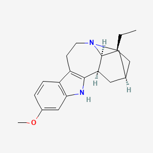 (1R,15S,17S,18S)-17-ethyl-6-methoxy-3,13-diazapentacyclo[13.3.1.02,10.04,9.013,18]nonadeca-2(10),4(9),5,7-tetraene