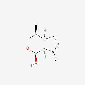 molecular formula C10H18O2 B1221870 (+)-Neomatatabiol CAS No. 21699-53-6