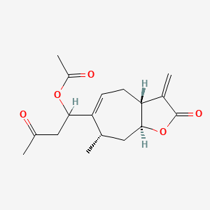 molecular formula C17H22O5 B1221872 alpha-Methylene-gamma-lactone, 1 