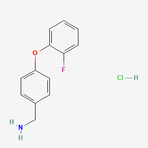 4-(2-Fluorophenyloxy)benzylamine hydrochloride