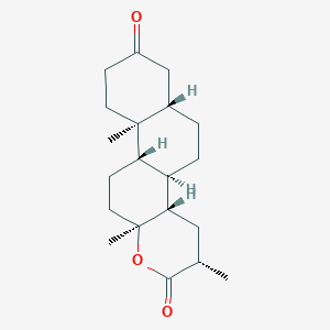 16beta-Methyl-D-homo-17a-oxa-5alpha-androstane-3,17-dione