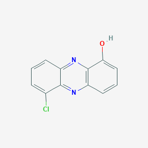 molecular formula C12H7ClN2O B12218916 6-Chloro-1-phenazinol 