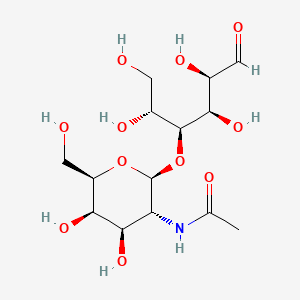 molecular formula C14H25NO11 B1221900 N-Acetylgalactosaminyl-(1-4)-galactose CAS No. 29923-15-7