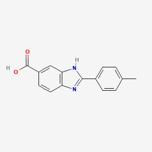 2-(4-Methylphenyl)benzimidazole-6-carboxylic acid