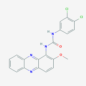 1-(3,4-Dichlorophenyl)-3-(2-methoxyphenazin-1-yl)urea