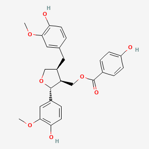 molecular formula C27H28O8 B1221927 Agastinol 