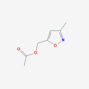 B122194 (3-Methylisoxazol-5-yl)methyl acetate CAS No. 43214-88-6