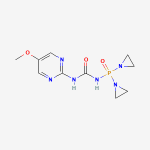 molecular formula C10H15N6O3P B1221943 Ederpin CAS No. 25635-68-1