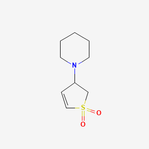 1-(1,1-Dioxido-2,3-dihydrothiophen-3-yl)piperidine