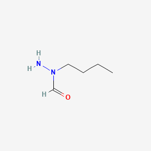 molecular formula C5H12N2O B1221970 N-n-butyl-n-formylhydrazine CAS No. 16120-70-0