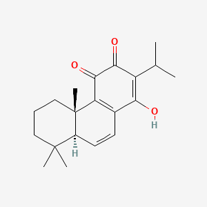 molecular formula C20H26O3 B1221987 6,7-Dehydroroyleanone CAS No. 6855-99-8