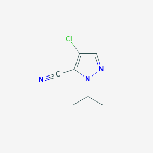 4-Chloro-1-isopropyl-1H-pyrazole-5-carbonitrile