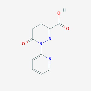 6-Oxo-1-(pyridin-2-yl)-1,4,5,6-tetrahydropyridazine-3-carboxylic acid