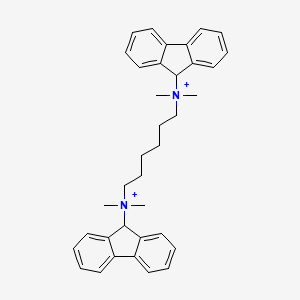 molecular formula C36H42N2+2 B1222030 六氟铵 CAS No. 4844-10-4