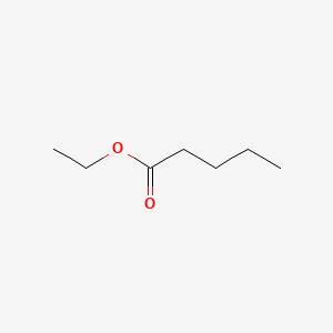 molecular formula C7H14O2 B1222032 戊酸乙酯 CAS No. 539-82-2