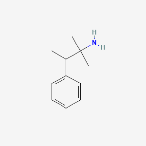 molecular formula C11H17N B1222034 Pentorex CAS No. 434-43-5