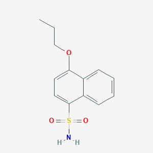 4-Propoxynaphthalene-1-sulfonamide