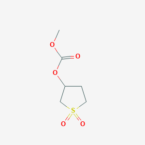 1,1-Dioxothiolan-3-yl methoxyformate