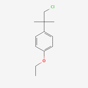 1-(1-Chloro-2-methylpropan-2-yl)-4-ethoxybenzene