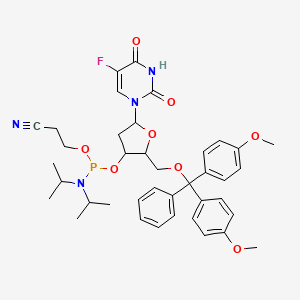 5'-O-(4,4'-Dimethoxytrityl)-5-fluorodeoxyuridine-3'-(2-cyanoethyl-N,N-diisopropyl)phosphoramidite