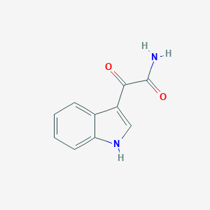 molecular formula C10H8N2O2 B122210 吲哚-3-甘氧酰胺 CAS No. 5548-10-7