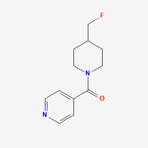 4-[4-(Fluoromethyl)piperidine-1-carbonyl]pyridine