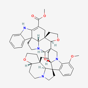 molecular formula C43H48N4O6 B1222116 阿玛汀 