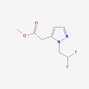 Methyl [1-(2,2-difluoroethyl)-1H-pyrazol-5-yl]acetate