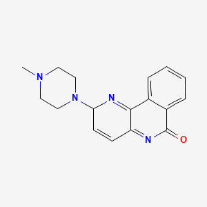 molecular formula C17H18N4O B12221292 GP-G; Gpi 16539 