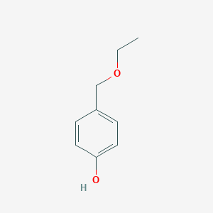 molecular formula C9H12O2 B122213 4-(乙氧甲基)苯酚 CAS No. 57726-26-8