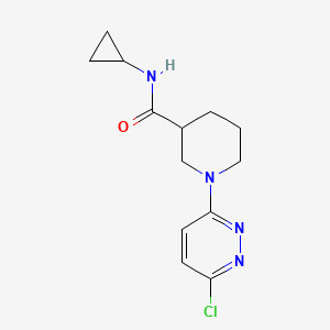 1-(6-chloropyridazin-3-yl)-N-cyclopropylpiperidine-3-carboxamide