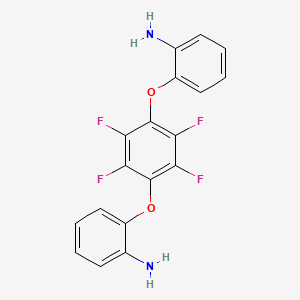 2-[4-(2-Aminophenoxy)-2,3,5,6-tetrafluorophenoxy]aniline