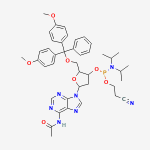 molecular formula C42H50N7O7P B12221528 Ac-dACEphosphoramidite 