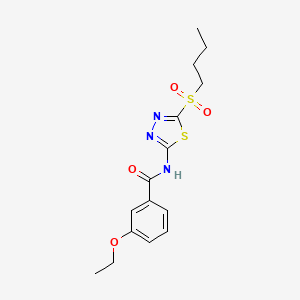 N-[5-(butylsulfonyl)-1,3,4-thiadiazol-2-yl]-3-ethoxybenzamide