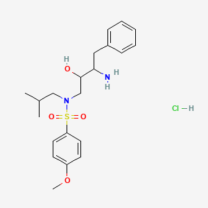 n-[(2r,3s)-3-Amino-2-hydroxy-4-phenylbutyl]-n-isobutyl-4-methoxybenzenesulfonamide